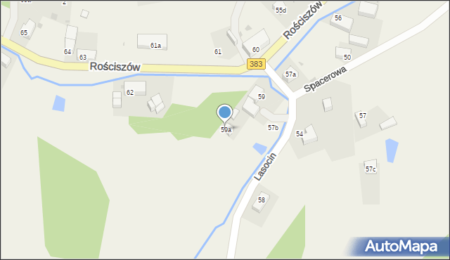 Rościszów, Rościszów, 59a, mapa Rościszów