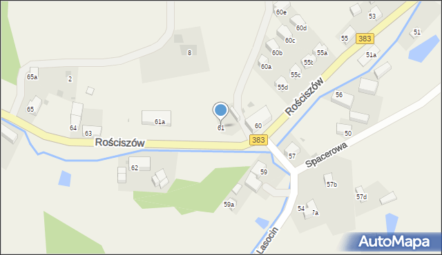 Rościszów, Rościszów, 61, mapa Rościszów