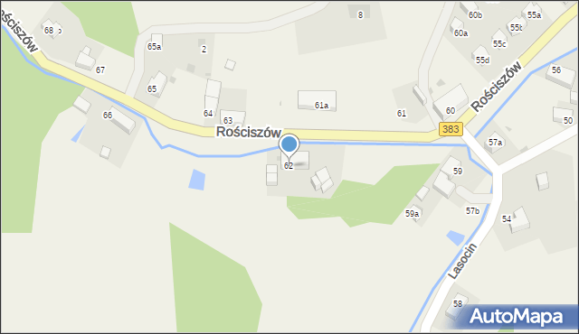 Rościszów, Rościszów, 62, mapa Rościszów