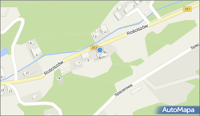 Rościszów, Rościszów, 6a, mapa Rościszów