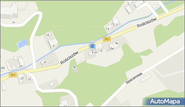 Rościszów, Rościszów, 7, mapa Rościszów