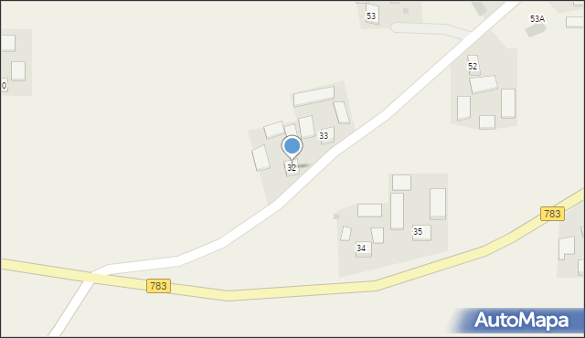 Rosiejów, Rosiejów, 32, mapa Rosiejów