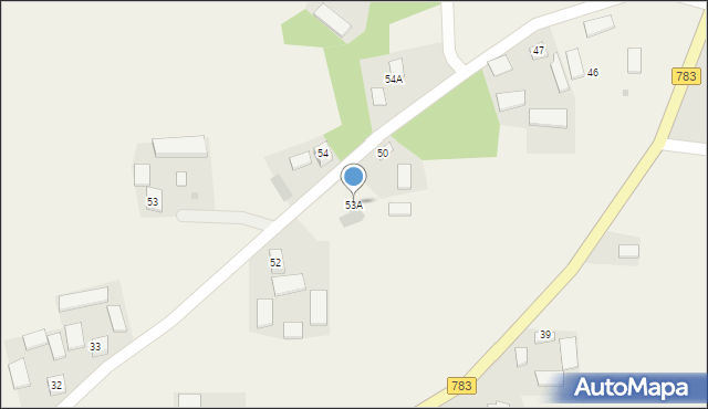 Rosiejów, Rosiejów, 53A, mapa Rosiejów