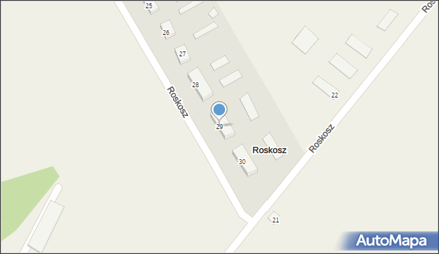 Roskosz, Roskosz, 29, mapa Roskosz