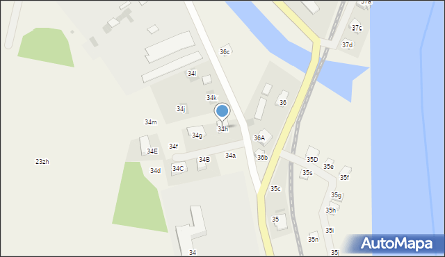 Rosnowo, Rosnowo, 34h, mapa Rosnowo