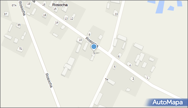 Rosocha, Rosocha, 7, mapa Rosocha