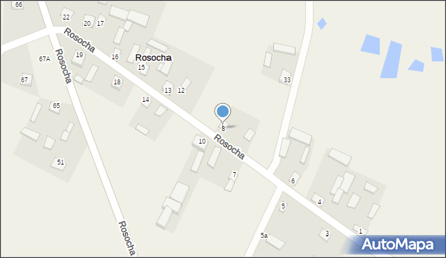 Rosocha, Rosocha, 8, mapa Rosocha