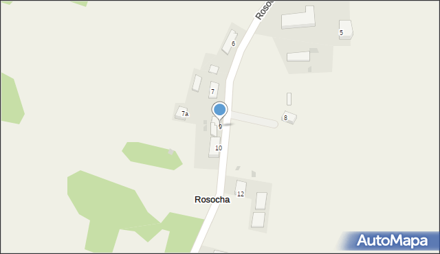 Rosocha, Rosocha, 9, mapa Rosocha