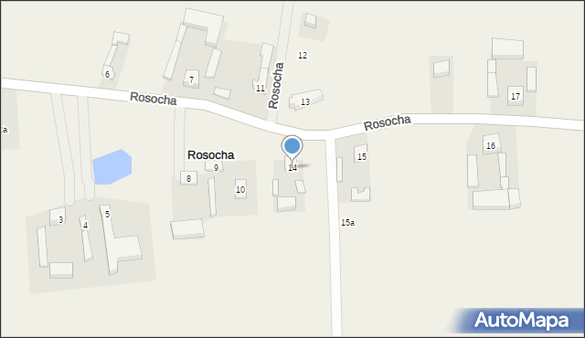 Rosocha, Rosocha, 14, mapa Rosocha
