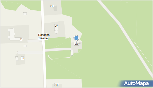 Rosocha-Kolonia, Rosocha-Kolonia, 29a, mapa Rosocha-Kolonia
