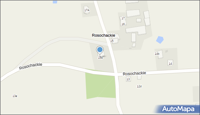 Rosochackie, Rosochackie, 15b, mapa Rosochackie