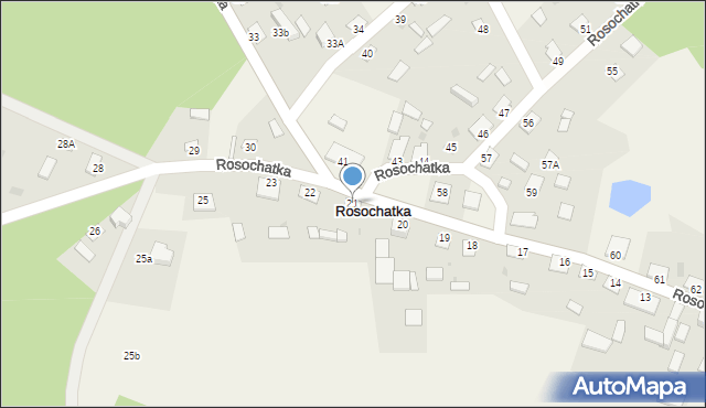 Rosochatka, Rosochatka, 21, mapa Rosochatka