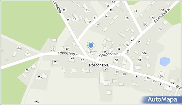 Rosochatka, Rosochatka, 41, mapa Rosochatka