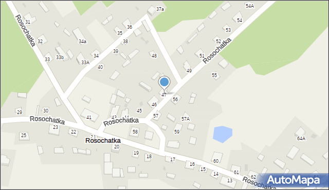 Rosochatka, Rosochatka, 47, mapa Rosochatka