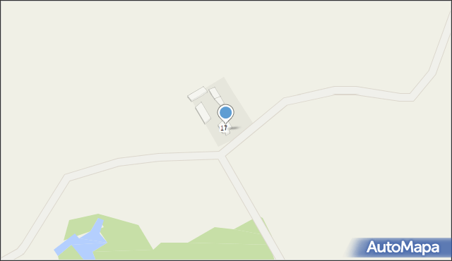 Rosochaty Róg, Rosochaty Róg, 16, mapa Rosochaty Róg