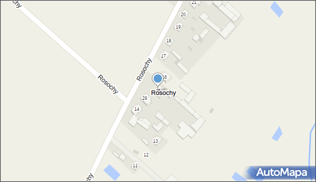 Rosochy, Rosochy, 15, mapa Rosochy