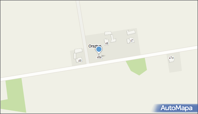 Rosochy, Rosochy, 48a, mapa Rosochy