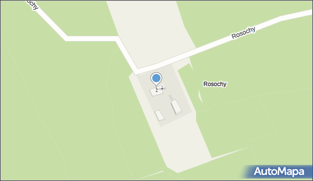 Rosochy, Rosochy, 2, mapa Rosochy