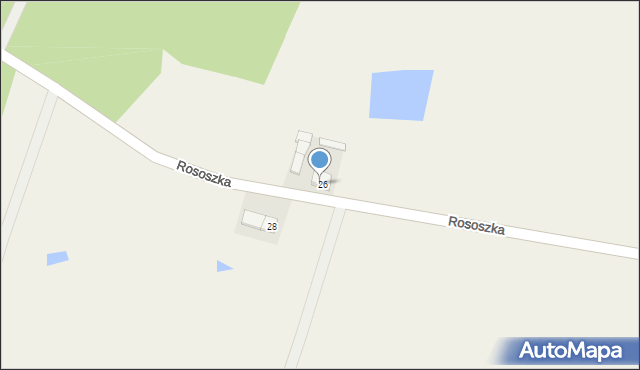 Rososz, Rososz, 27, mapa Rososz