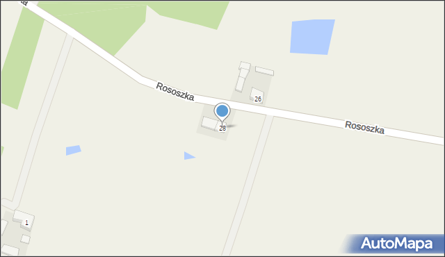 Rososz, Rososz, 28, mapa Rososz