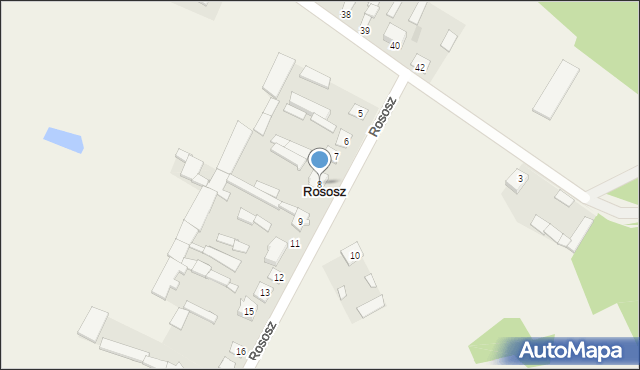 Rososz, Rososz, 8, mapa Rososz