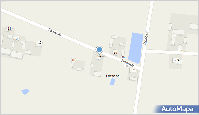 Rososz, Rososz, 17, mapa Rososz