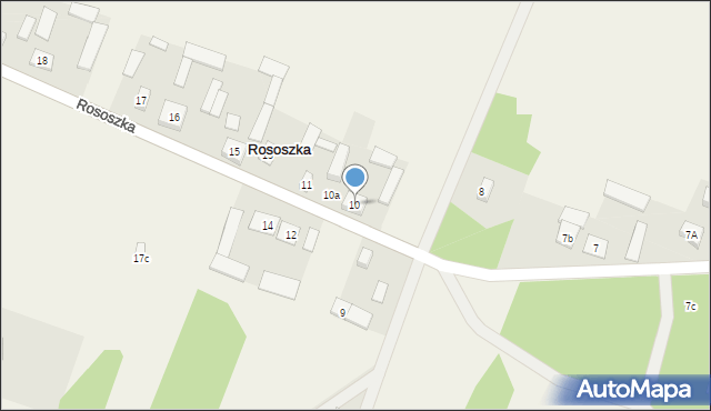 Rososzka, Rososzka, 10, mapa Rososzka