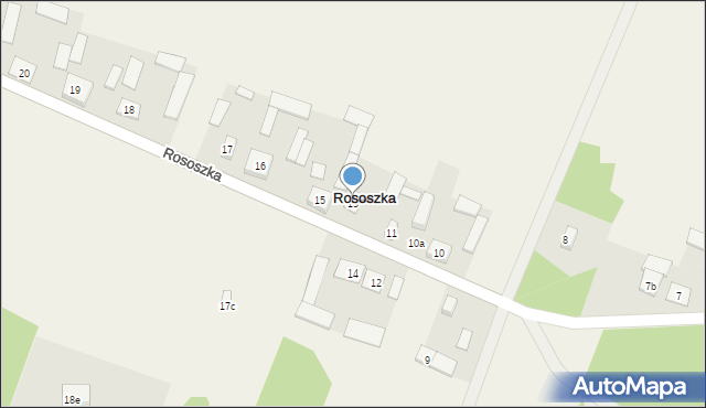 Rososzka, Rososzka, 13, mapa Rososzka