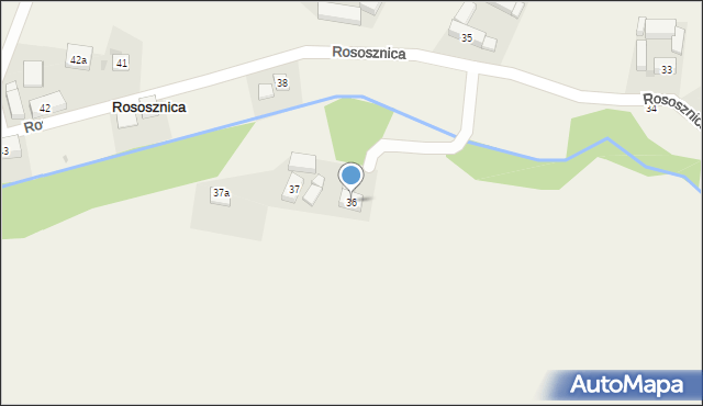 Rososznica, Rososznica, 36, mapa Rososznica