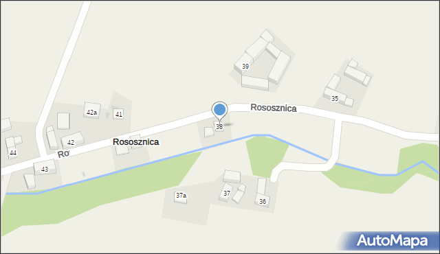 Rososznica, Rososznica, 38, mapa Rososznica