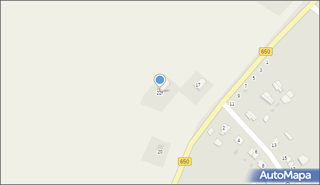 Rostek, Rostek, 22f, mapa Rostek