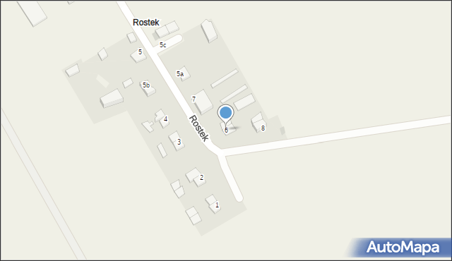 Rostek, Rostek, 6, mapa Rostek