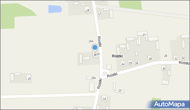 Rostki, Rostki, 16, mapa Rostki