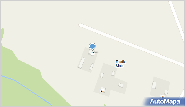 Rostki, Rostki, 28, mapa Rostki