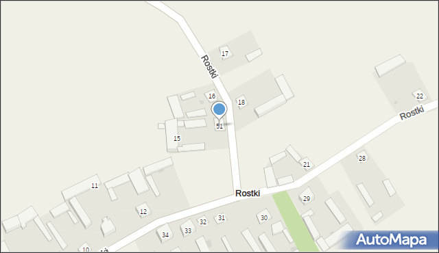 Rostki, Rostki, 51, mapa Rostki