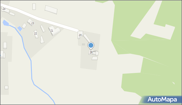 Roszczyce, Roszczyce, 19, mapa Roszczyce