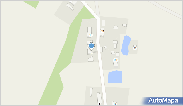 Roszczyce, Roszczyce, 9, mapa Roszczyce