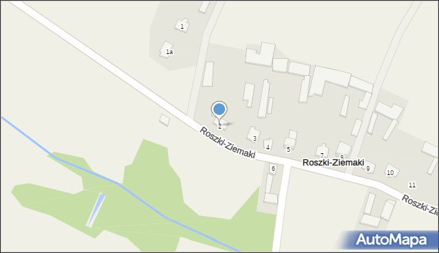 Roszki-Ziemaki, Roszki-Ziemaki, 2, mapa Roszki-Ziemaki