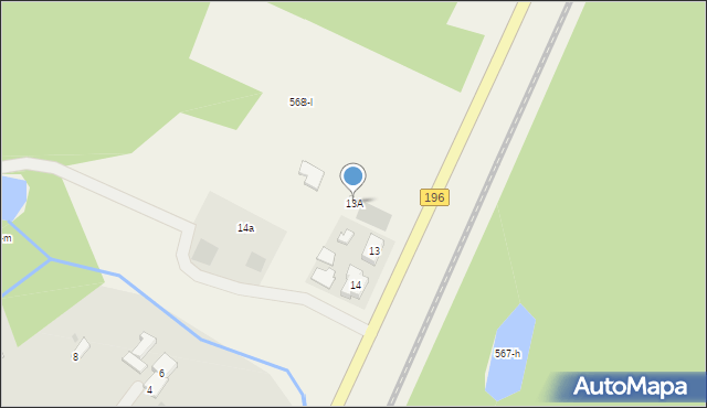 Roszkówko, Roszkówko, 13A, mapa Roszkówko