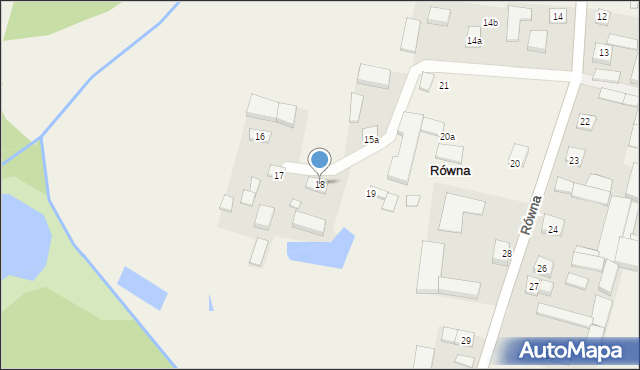 Równa, Równa, 18, mapa Równa