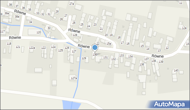 Równe, Równe, 130, mapa Równe