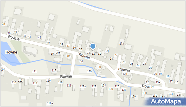 Równe, Równe, 32, mapa Równe