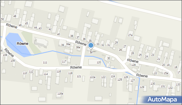 Równe, Równe, 34, mapa Równe