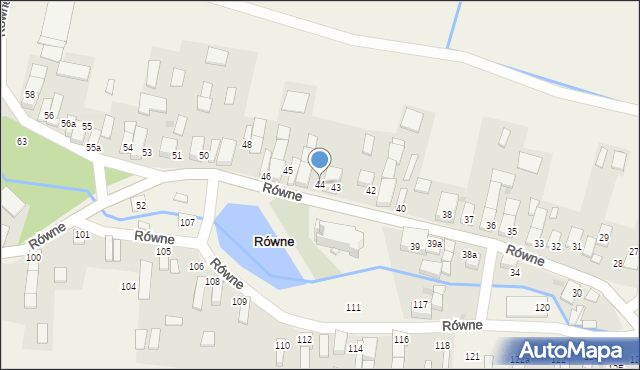 Równe, Równe, 44, mapa Równe