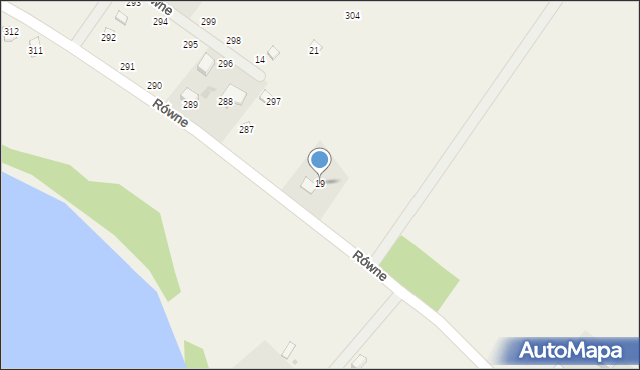 Równe, Równe, 19, mapa Równe
