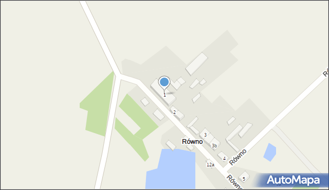 Równo, Równo, 1, mapa Równo