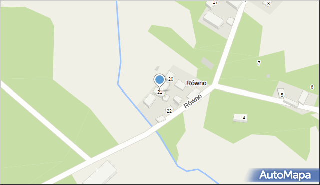 Równo, Równo, 21, mapa Równo