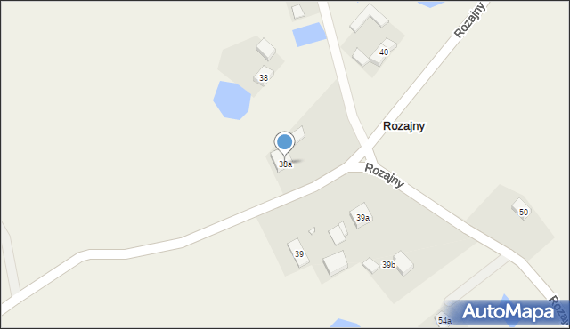 Rozajny, Rozajny, 38a, mapa Rozajny