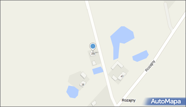 Rozajny, Rozajny, 38b, mapa Rozajny