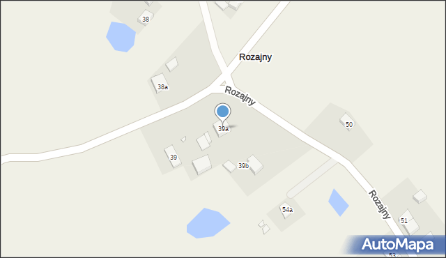 Rozajny, Rozajny, 39a, mapa Rozajny